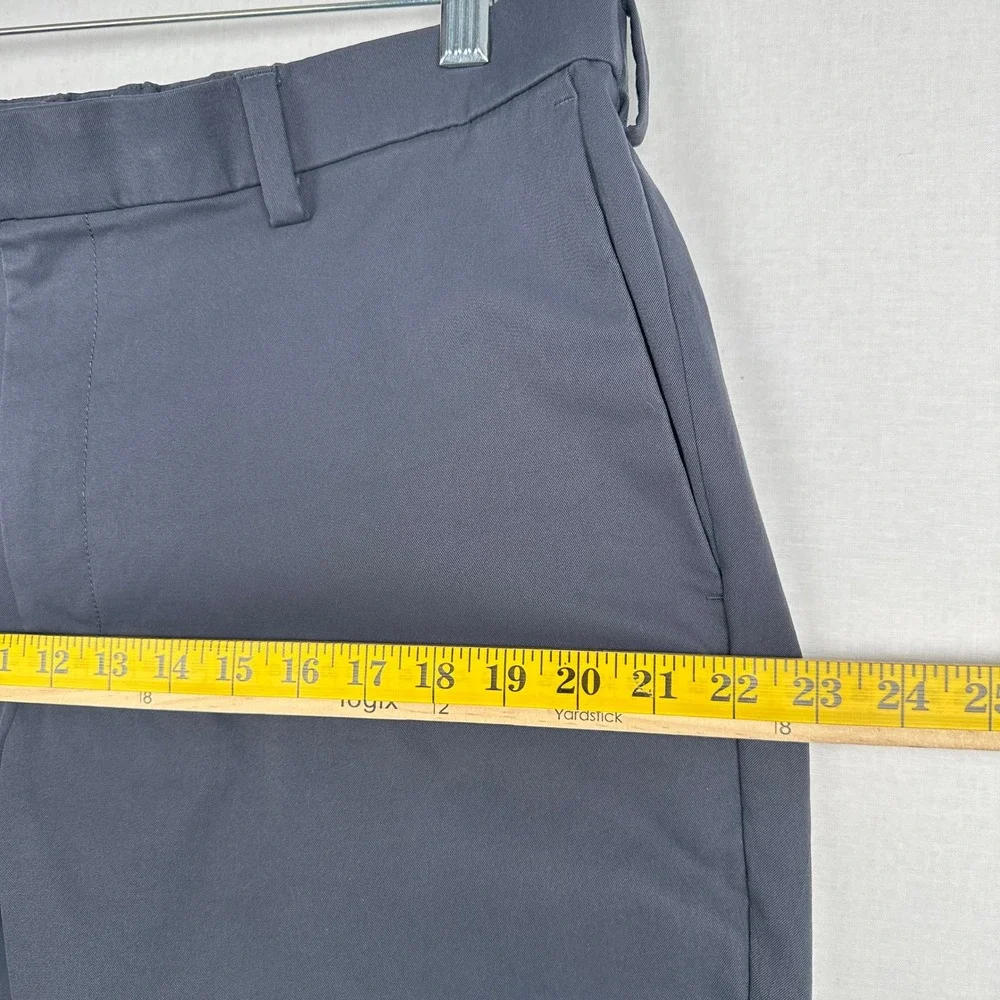 Banana Republic Athletic Fit Stretch Waist‎ Pants Gray Blue Men's 38x32